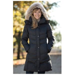 New with tags! Andrew Marc brown down long coat